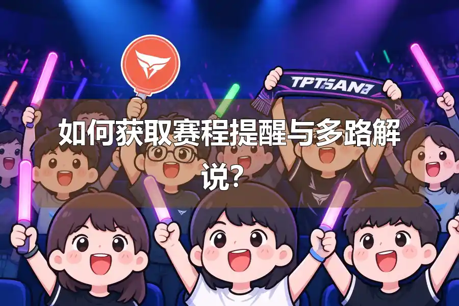如何获取赛程提醒与多路解说？
